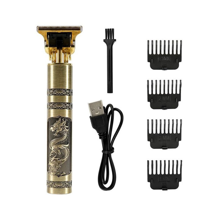 Professional T9 Trimmer Vintage T-Shaped Blade Hair Clippers for Men